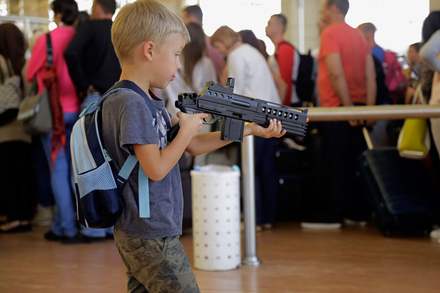 Man with toy gun killed by Baltimore cop. Should toy guns be illegal?